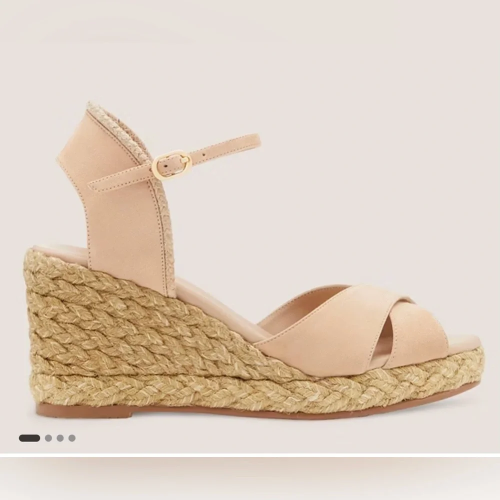 Stuart Weitzman Mirela Espadrille Wedge - Picture 1 of 10